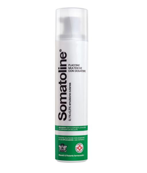 Somatoline Emulsione Cutanea Trattamento Gambe Anticellulite Flacone Multidose 25 Applicazioni 250 ml