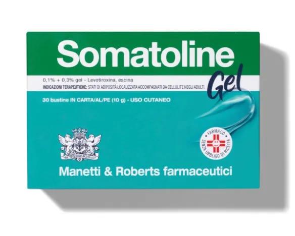 Somatoline Gel 0,1% +0,3% Anticellulite 30 Bustine