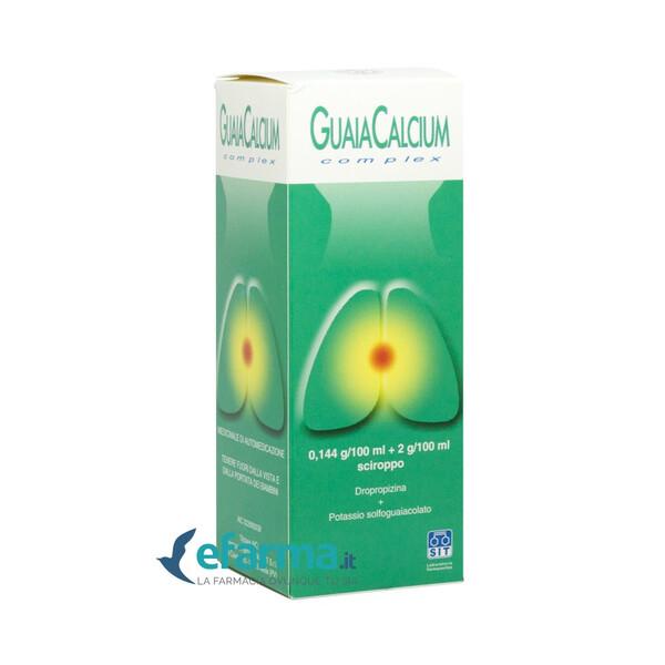 Guaiacalcium Complex Dropropizina Sciroppo Tosse Sedativo Flacone 200 Ml — confronto prezzi