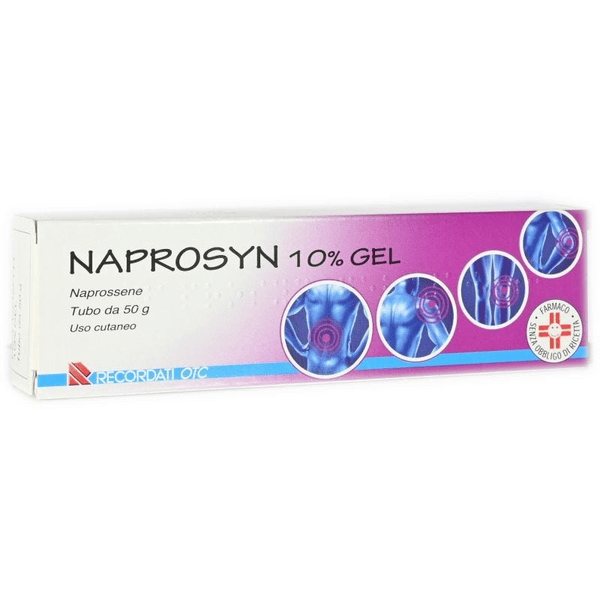 Naprosyn 10 % Naprossene Gel 50 gr — confronto prezzi