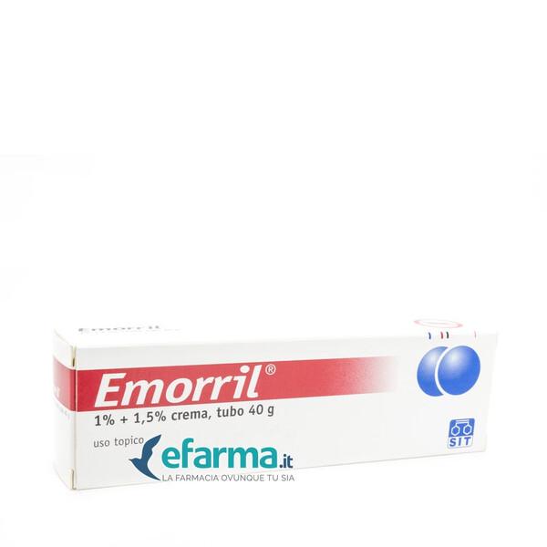 Emorril Crema Rettale 1% + 1,5% Lidocaina cloridrato 40 g — confronto prezzi