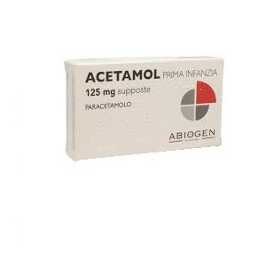ACETAMOL Prima Infanzia 125 mg supposte 10 pz Supposte per bambini