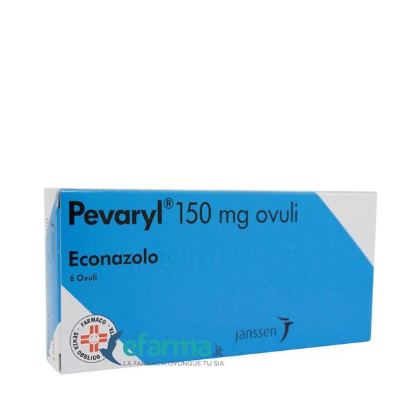Pevaryl 150 mg Econazolo nitrato 6 Ovuli Vaginali