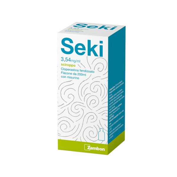 Seki Sciroppo Tosse Secca 3,54 mg/ml Flacone 200 ml