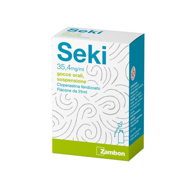 Seki Gocce 35,4 mg /ml Cloperastina Sedativo Tosse Flacone 25 ml