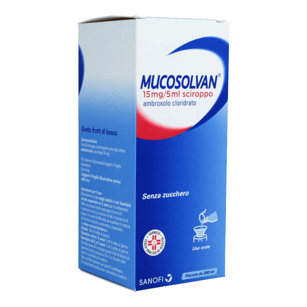 Mucosolvan Sciroppo Tosse Mucolitico 200 ml Per Tosse Grassa con Catarro Denso — confronto prezzi