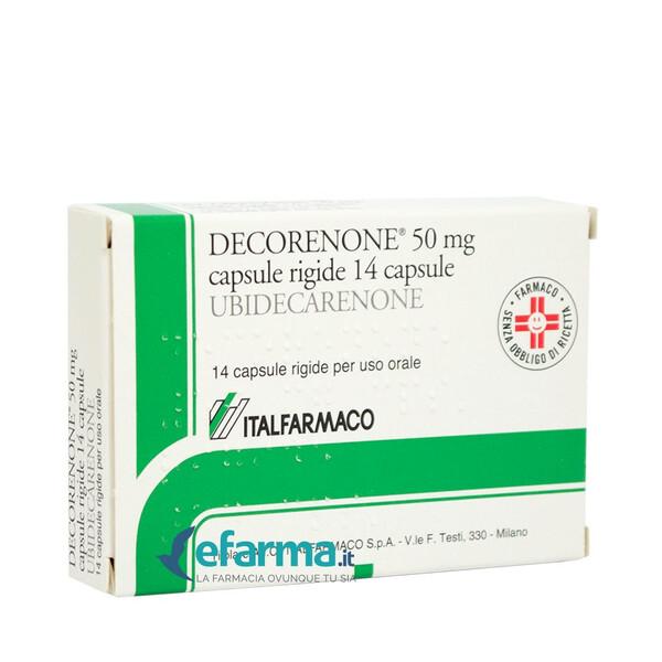 Decorenone 50 mg Ubidecarenone 14 Capsule