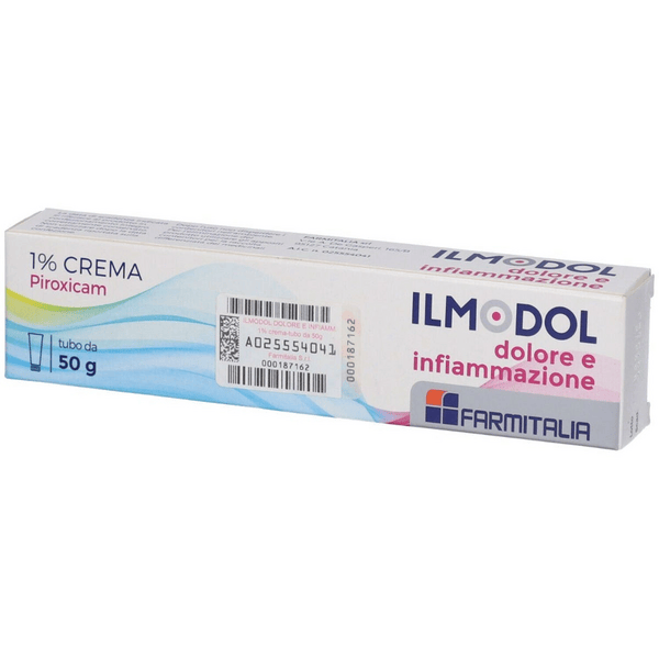 Ilmodol Dolore e Infiammazione Muscolari e Articolari Crema 1% Piroxicam 50g