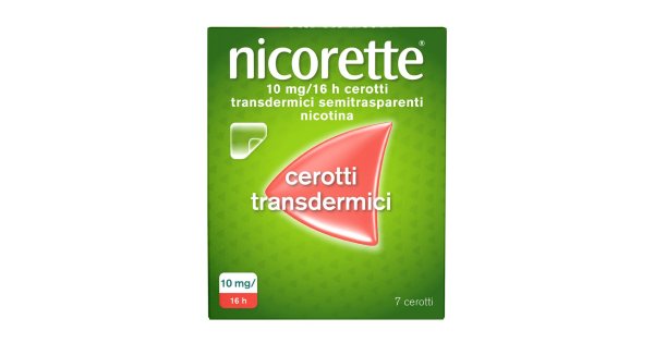 Nicorette 10 mg Per Smettere Di Fumare 7 Cerotti Transdermici