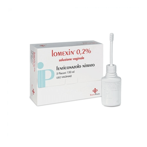 Lomexin Soluzione Vaginale 0,2% Trattamento Candida 5 Flaconi Da 150 Ml
