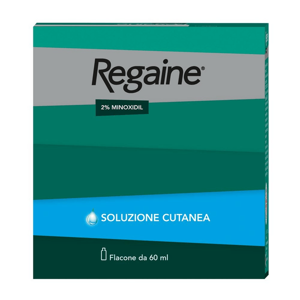 Regaine Soluzione Cutanea Per Alopecia Androgenetica Caduta Capelli 60 ml — confronto prezzi