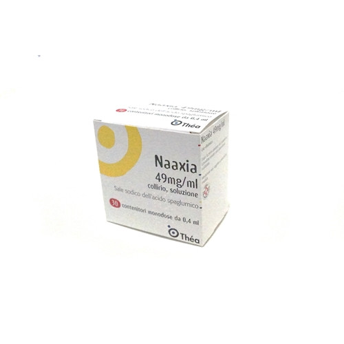 Naaxia 49mg/ml Collirio Antiallergico 30 Flaconcini Monododose 0,4ml
