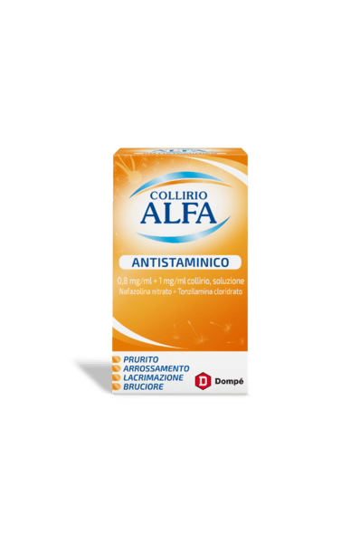 Collirio Alfa Antistaminico Tonzilamina cloridrato 10 ml