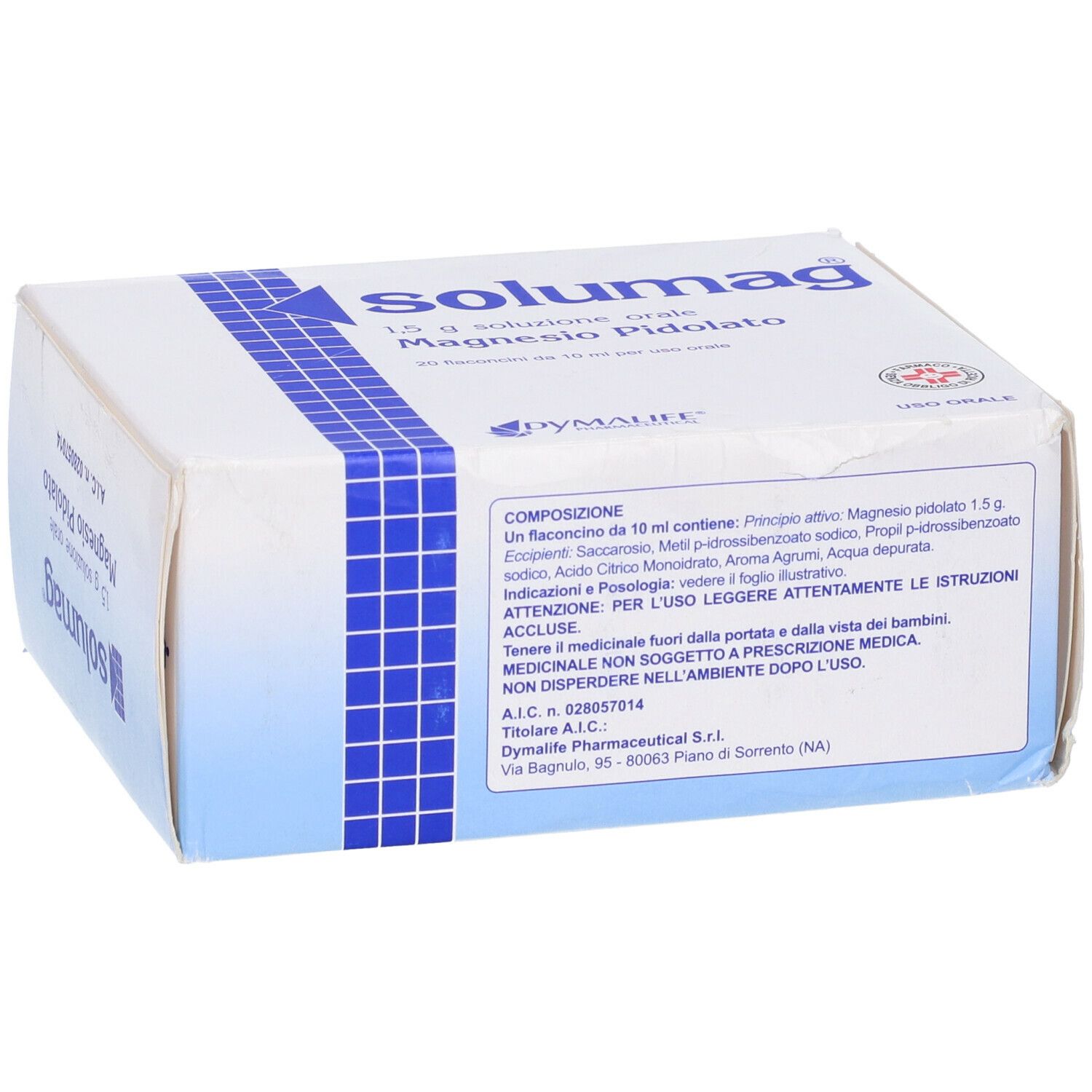 Solumag 1,5 Grammi Soluzione Orale 20 Flaconcini 10ml