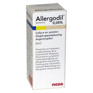 Meda Pharma Allergodil 0.05% Collirio 6ml Azelastina per Congiuntiviti Allergiche