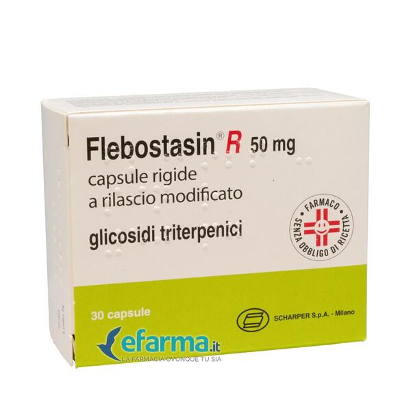 Flebostasin R 50 mg 30 Capsule a Rilascio Modificato