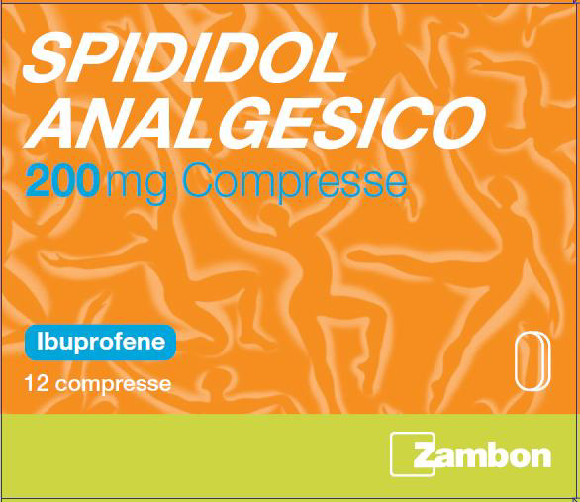 Spididol analgesico 200 mg compresse ibuprofene — confronto prezzi