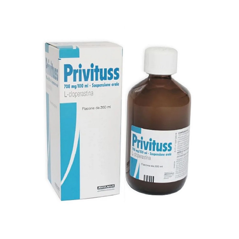 Privituss 708mg/100ml Tosse Secca Sospensione Orale 200ml — confronto prezzi