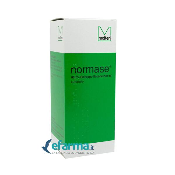 Normase 66,7% Lattulosio Sciroppo Lassativo Flacone 200 ml