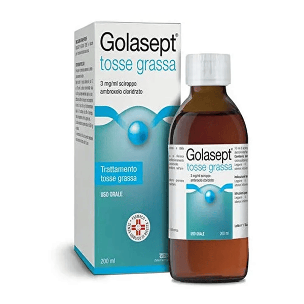 Golasept Sciroppo Tosse Grassa 30mg/10 ml 200 ml