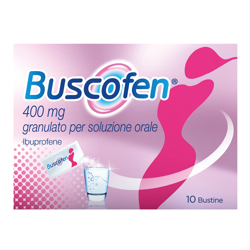 Buscofen 400 mg granulato per soluzione orale