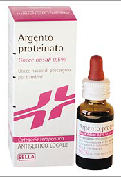 Argento proteinato sella