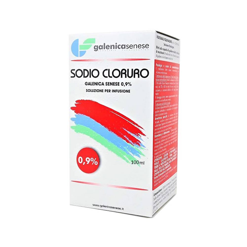 Sodio Cloruro 0,9% Soluzione per Infusione, 100ml