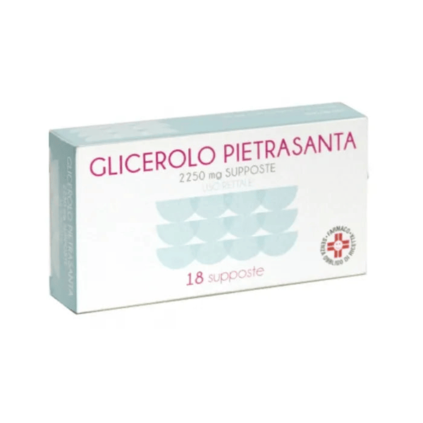 Glicerolo Pietrasanta Adulti 2250mg 18 Supposte