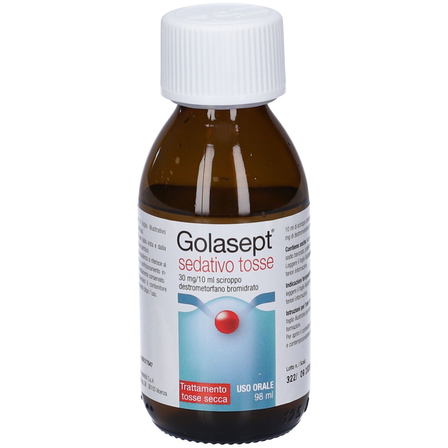 Golasept Sedativo Tosse 30 mg/10 ml Sciroppo 98