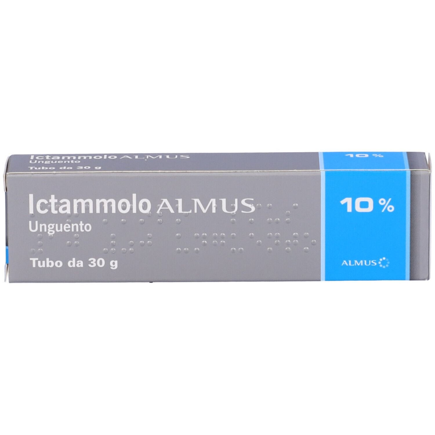 Almus Ictammolo 10% Unguento 30g per Infiammazioni e Infezioni Cutanee