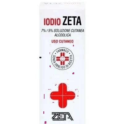 Iodio Zeta 7%-5% Soluzione Cutanea Alcoolica 20 ml