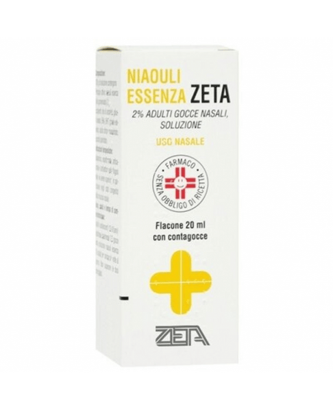 Niaouli Essenza 2% Zeta Gocce Nasali Adulti 20 Gr
