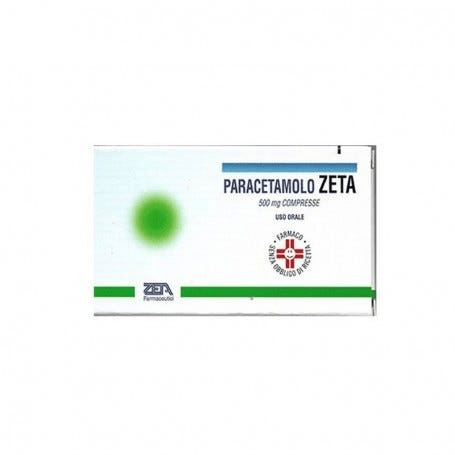 Paracetamolo Zeta 500mg Analgesico 20 Compresse