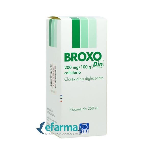 Broxo Din Collutorio Clorexidina digluconato 250 ml — confronto prezzi