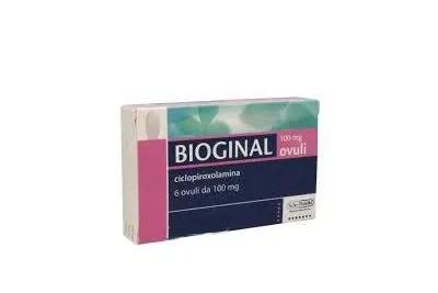 Bioginal 6 Ovuli Vaginali da 100 Mg Trattamento Micosi Vaginale 6 Ovuli