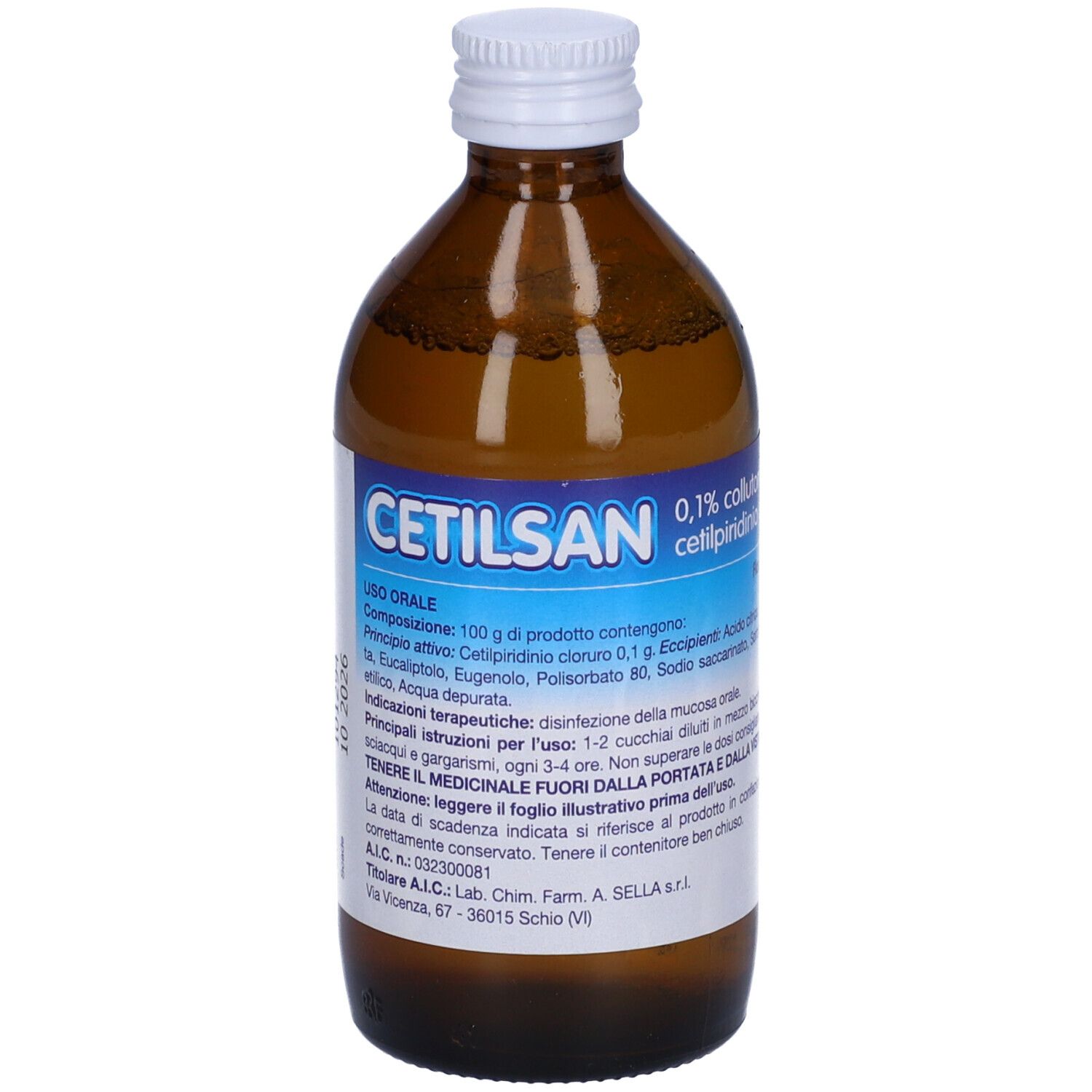 CETILSAN 0,1% Collutorio 200 g