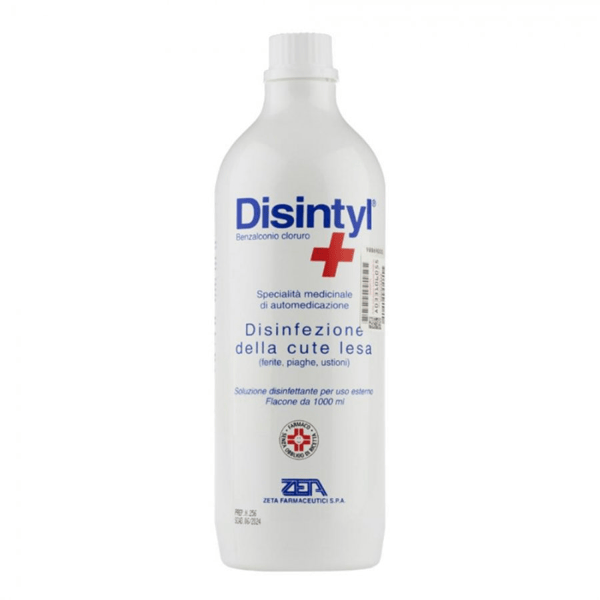 Disintyl 0,2% Soluzione Cutanea 1 Litro Disinfettante Cute non Gravemente Lesa e Genitali Esterni