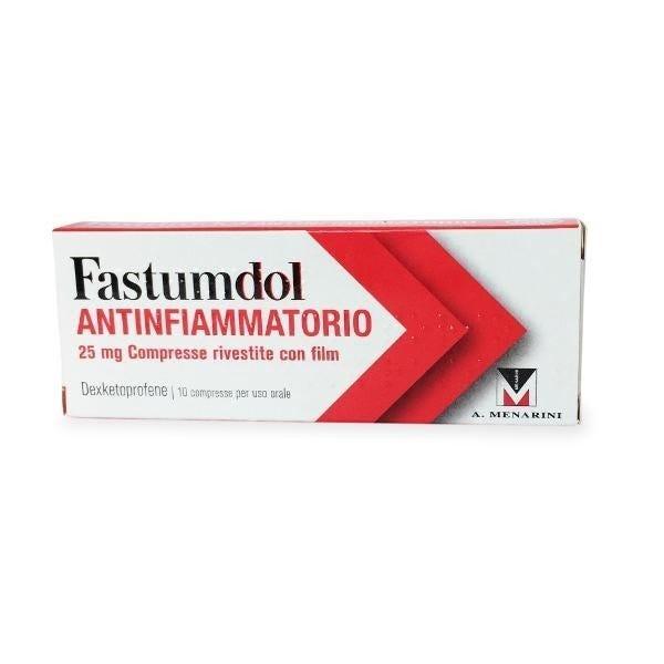 Fastumdol Antinfiammatorio 25mg 10 Compresse Rivestite