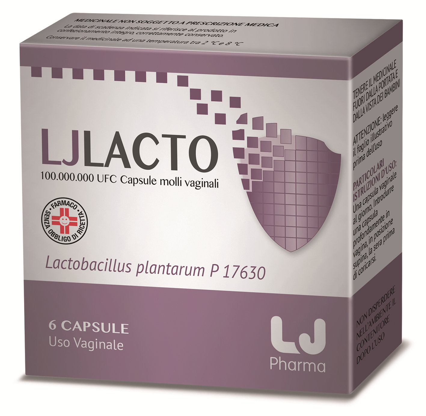 Ljlacto 6 capsule vaginali 100000000