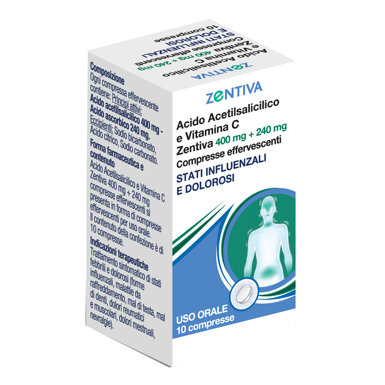 Acido Acet+vit.c 10compresse Eff.ztv — confronto prezzi