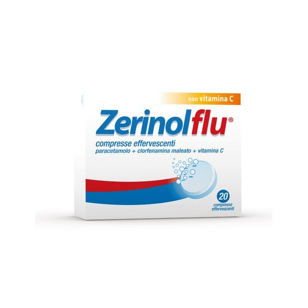 Zerinolflu Effervescente Analgesico e Antipiretico 20 Compresse Effervescenti — confronto prezzi