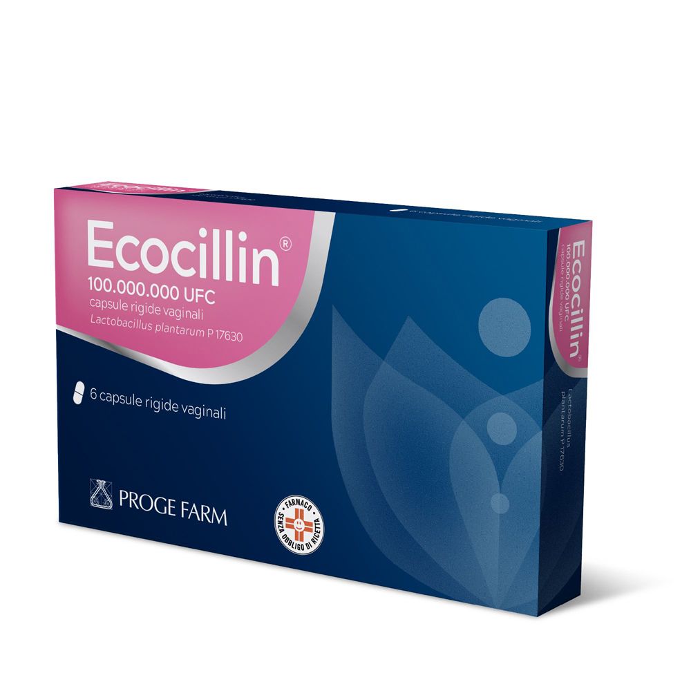 ECOCILLIN 100.000.000 UFC capsule rigide vaginali 6 pz Capsule — confronto prezzi