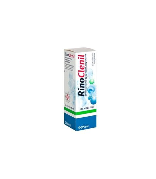 Rinoclenil Spray Nasale 100 mcg Beclometasone Dipropionato 200 Erogazioni