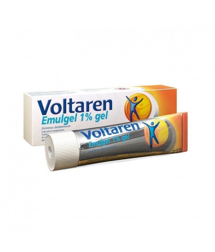 Novartis Voltaren Emulgel 1% Antinfiammatorio Locale Diclofenac per Dolori Muscolari e Dolori Articolari, 50g