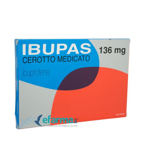 Ibupas 136 mg ibuprofene Dolori Articolari 7 Cerotti Medicati — confronto prezzi