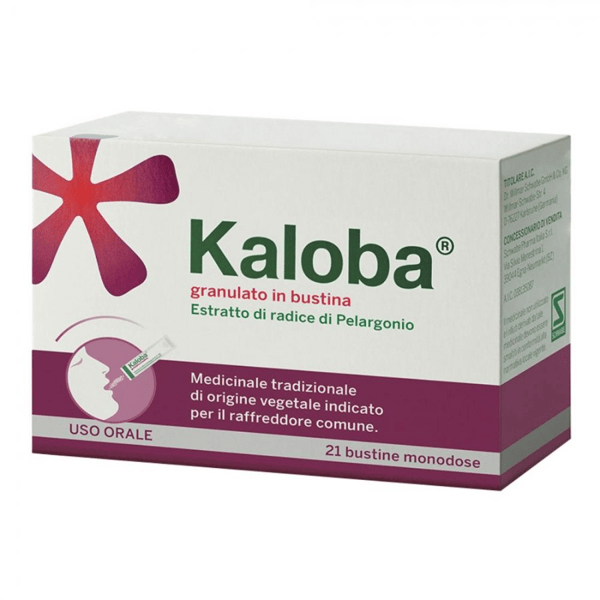 Kaloba Granulato 21 Bustine 800mg Per il Trattamento del Raffreddore Comune