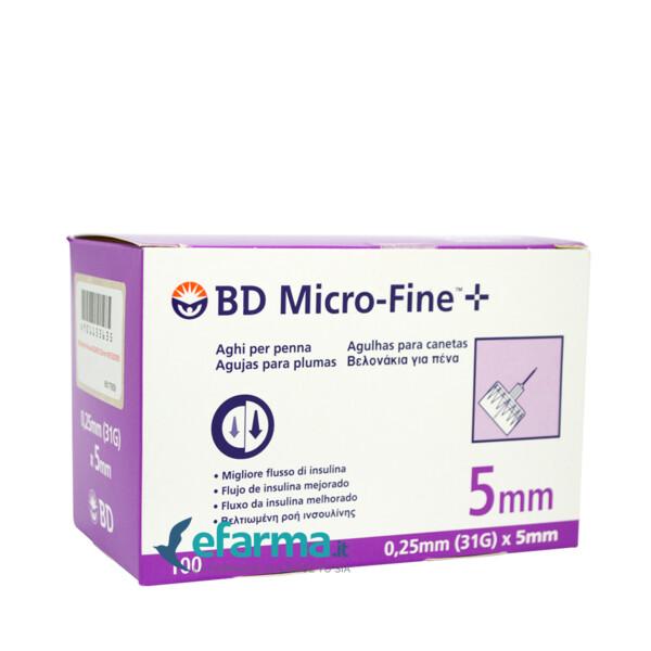 BD Micro-Fine Aghi 31GX5mm per Penna Insulina 100 pezzi — confronto prezzi