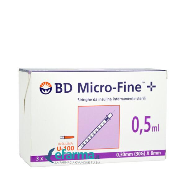 Becton Dickinson Siringa Insulina 0.5 ml Ago G30 30 Pezzi — confronto prezzi