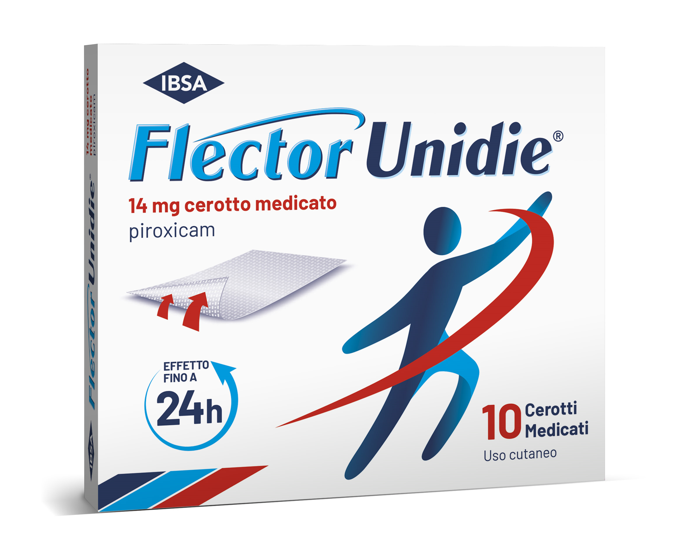 Flector unidie 14 mg, cerotto medicato piroxicam