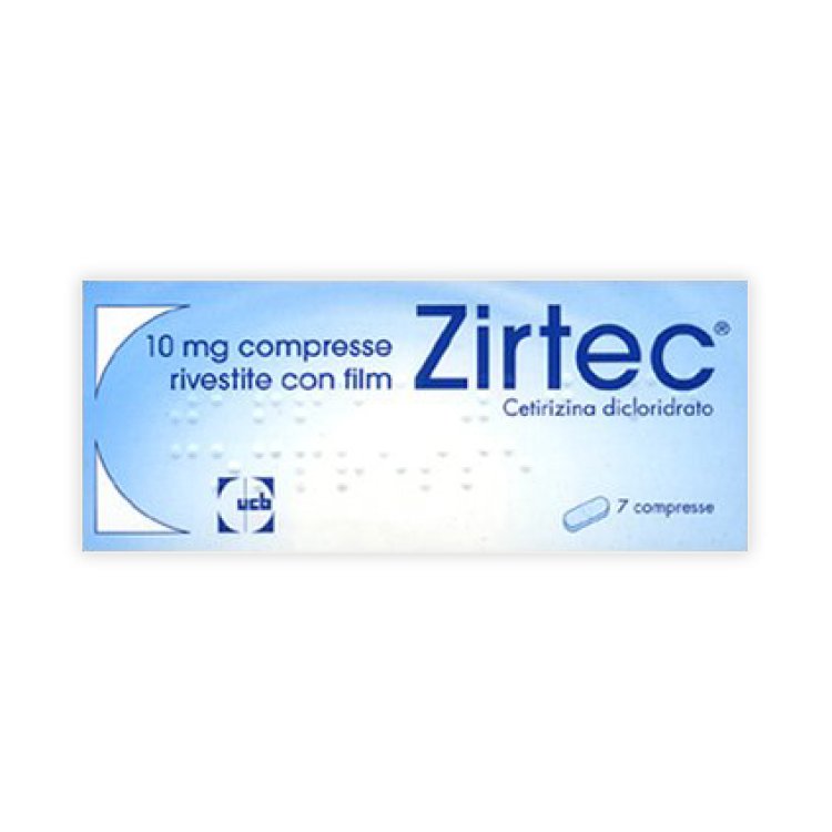 Zirtec 10mg Antiallergico 7 Compresse